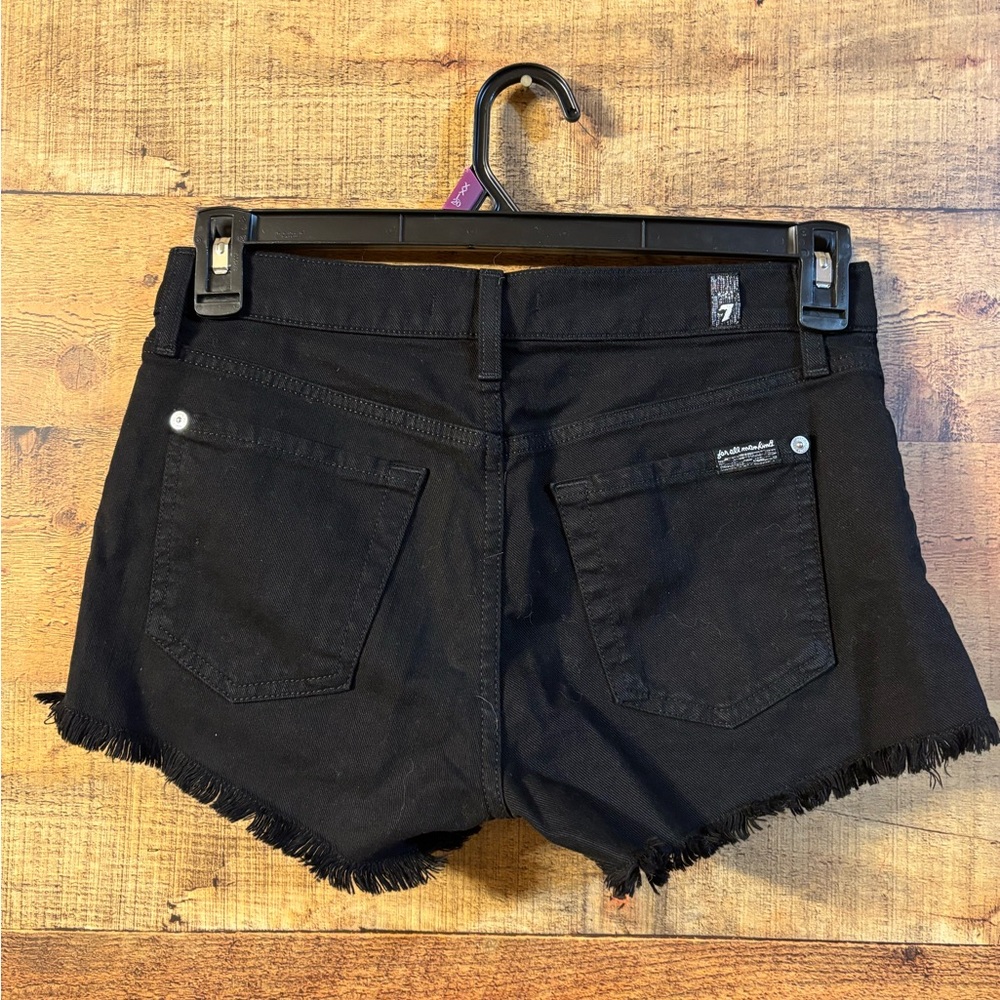7 For All Mankind Denim Shorts - Picture 2 of 4